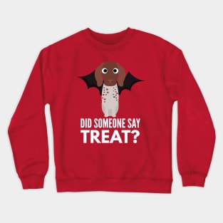 English Pointer Halloween Trick or Treat Crewneck Sweatshirt